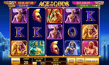 Die Playtech Slot Serie Age of the Gods darf im William Hills Online Casino nicht fehlen und mit etwas Glück, knackt ihr den prall gefüllten Jackpot.