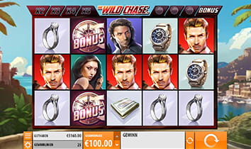 Taucht ein in die Welt der Gauner und Schwindler und macht fette Beute im Wild Chase Slot.