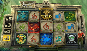 Der abenteuerliche Slot Legend of the Jaguar, führt euch in die Tiefen des Urwaldes.