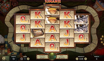 Jumanji Slot vom Marktführer NetEntertainment